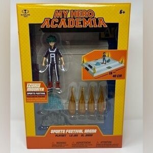 My Hero Academia - Sports Festival Arena + Midoriya Figure NEW McFarlane